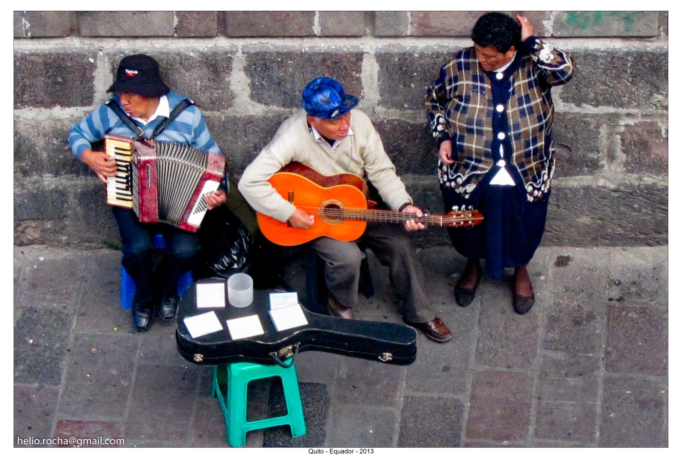 Músicos de rua, Lima, Peru
